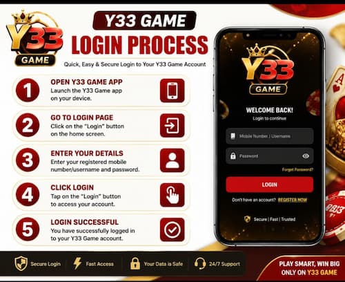 y33 game login process
