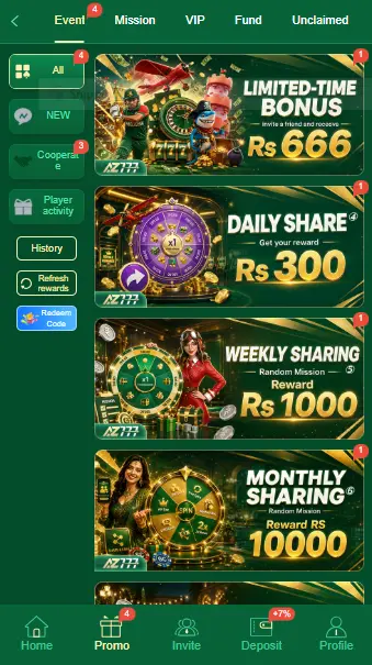 AZ777 GAME LATEST EARNING APP